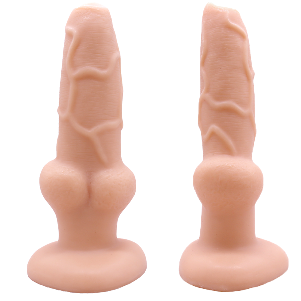 Large suction cup dog whip simulation dildo female masturbator cannon machine adult erotic hindquarters anal plug sex toy