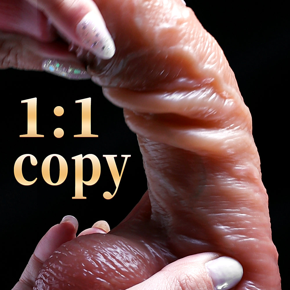 Wholesale Skin Color Liquid Soft Silicone Blood Vessel Huge Realistic Dildos For Women Dildo with Strong Suction Cup