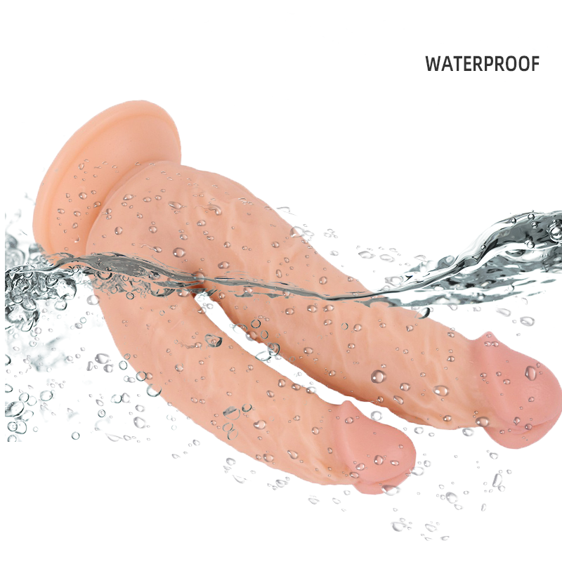Manufacturer wholesale simulation dildo female masturbation device sex toy female double-headed dildo