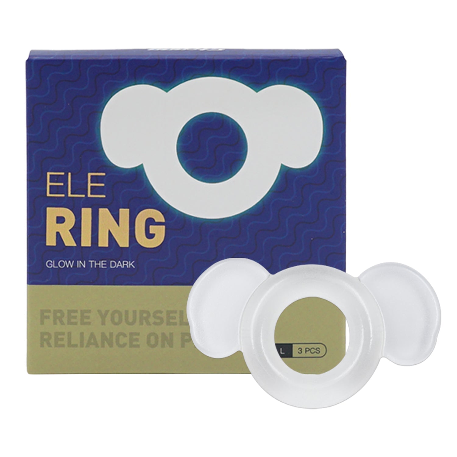 Cock Ring Glow in Dark Penis Ring for Men