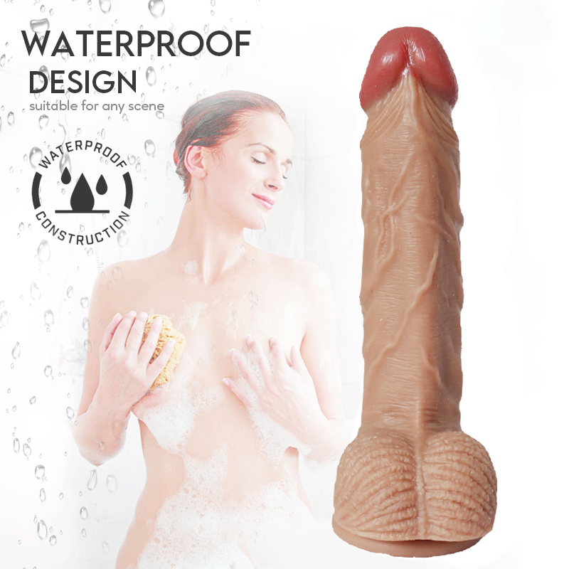 Hot selling Female Masturbation Toys Liquid Silicone Penis Female Masturbation Double Oil Spray Dildo