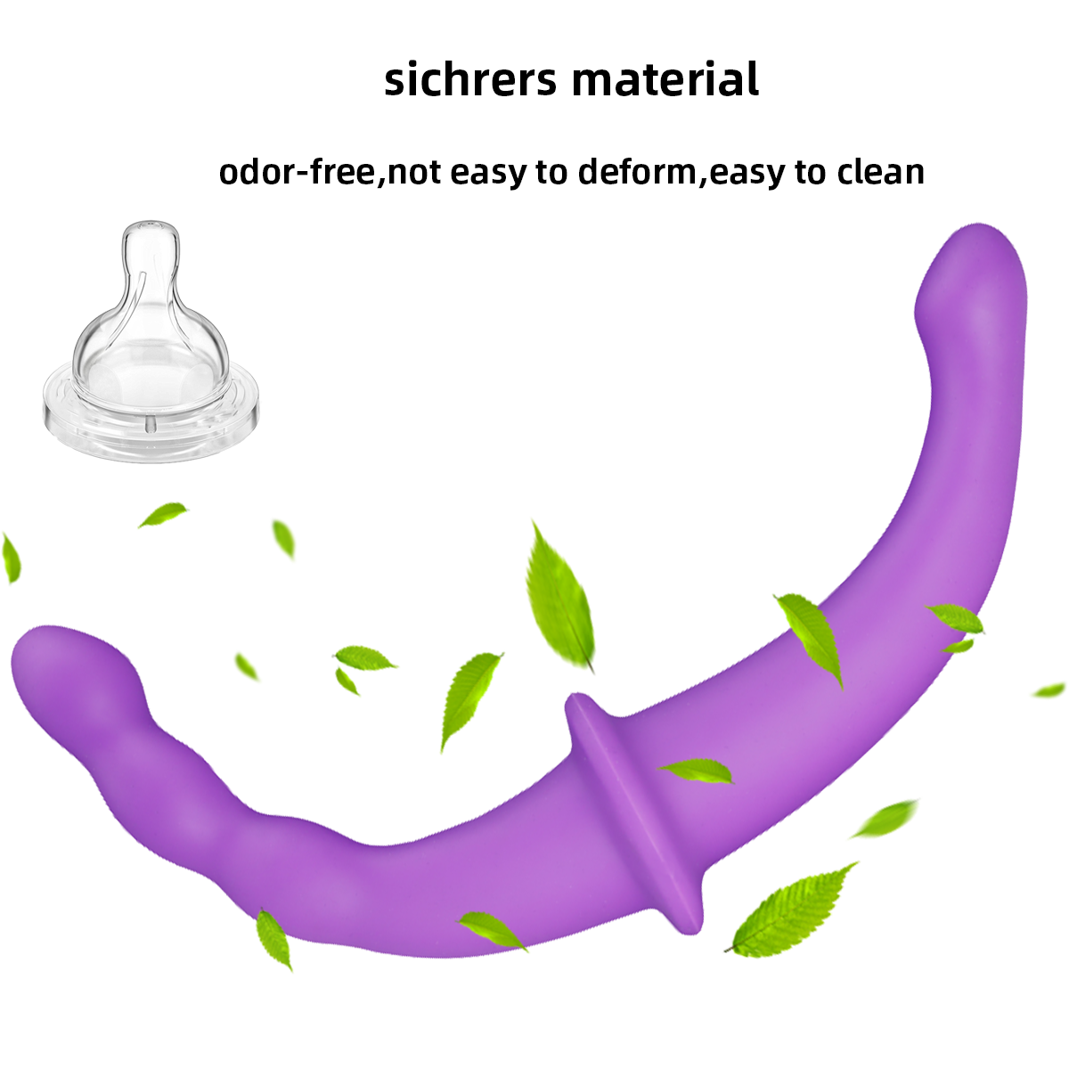 Liquid silica gel Lesbian-Themed Wearable Double-Headed Sex Toy Enhanced Sexual Pleasure for Women Lesbian Dildo Genre