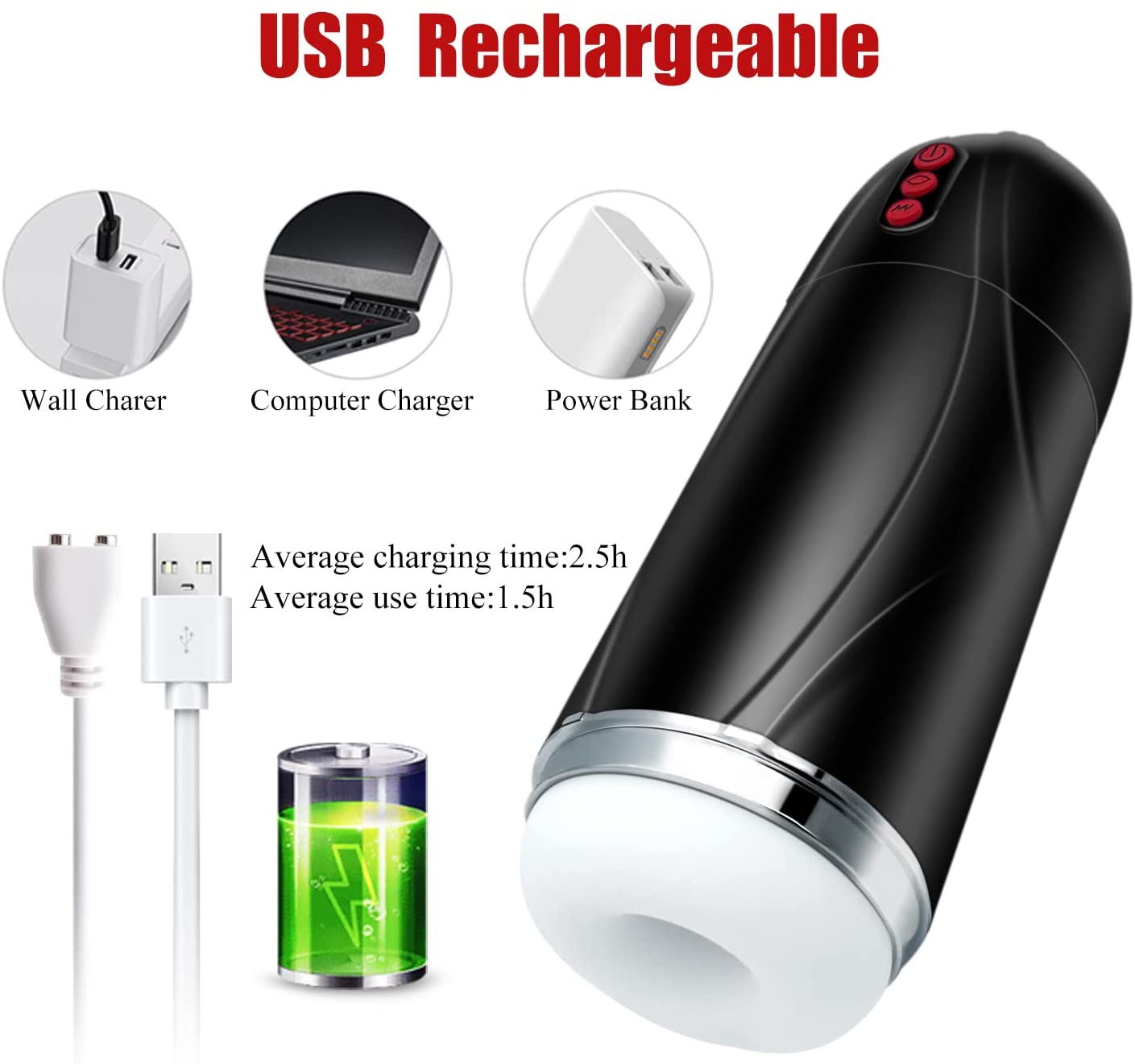 Hot sales Men's masturbation cup 10 frequency vibration sucking aircraft cup male masturbation toys