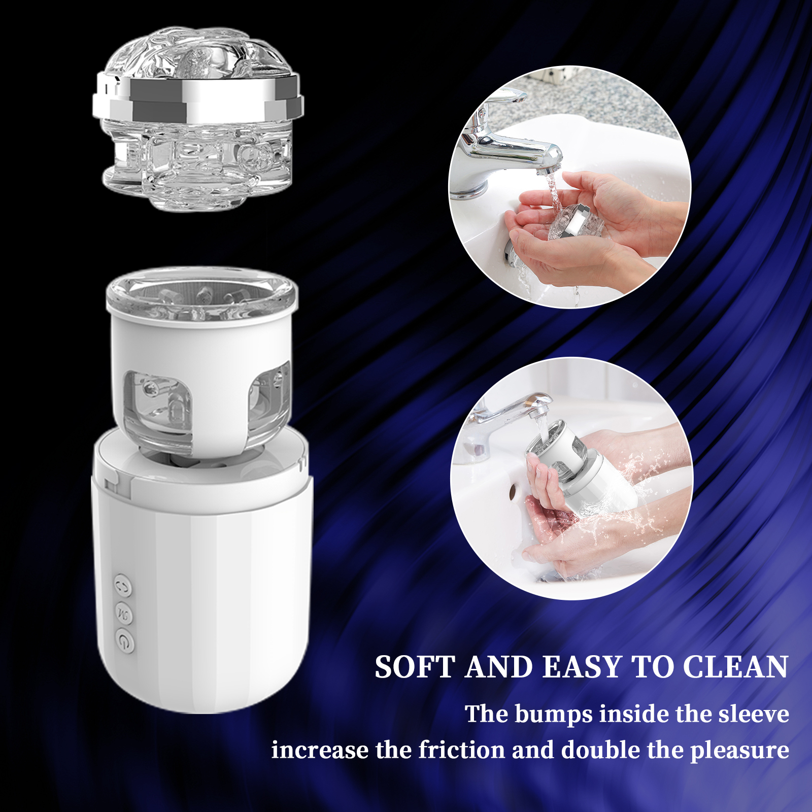 Cyclone Automatic Aircraft Cup Electric Male Telescopic Masturbation Device 10 Frequency Impact Male Exerciser Adult Sex Toys