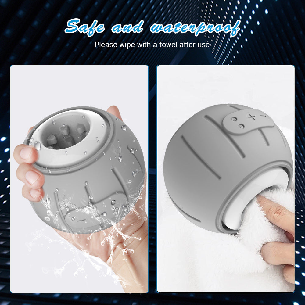 Men's Masturbation Cup Massager Manual 10 frequency vibration aircraft cup toys for adults