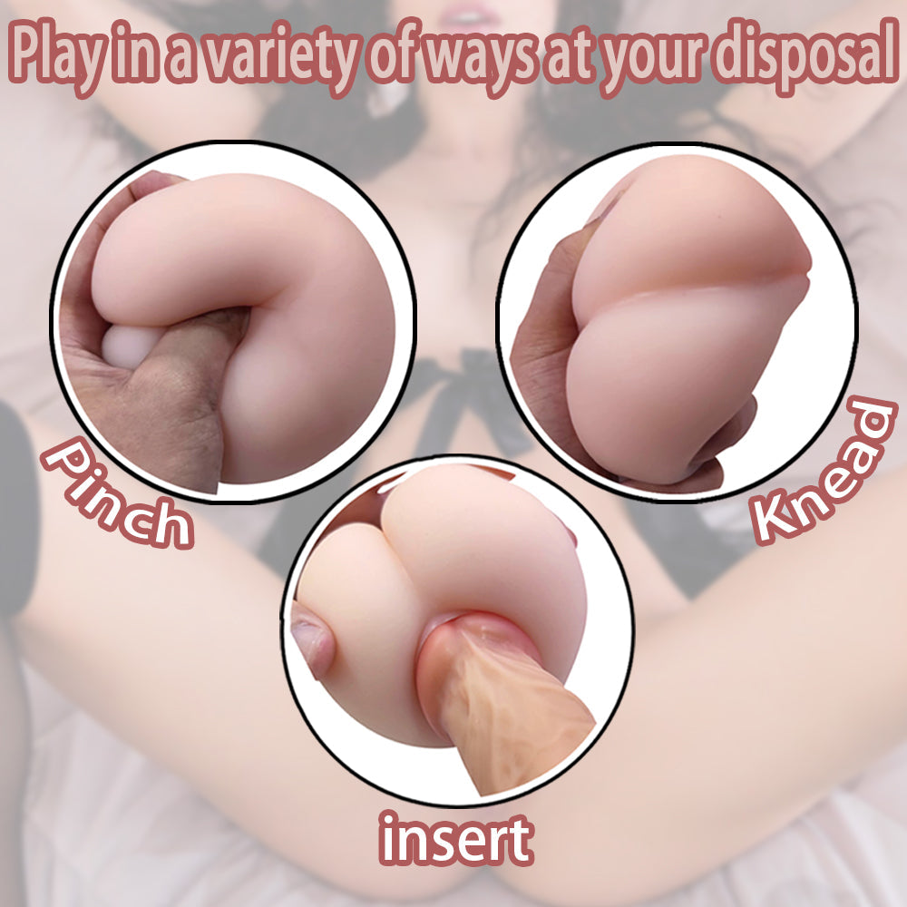 3D Realistic Ass Anal Sex Toys Pussy Realistic Vagina Male Masturbation Sex Toys for Men
