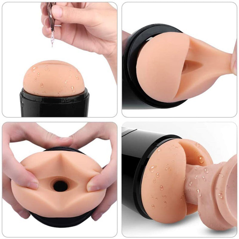 Men Masturbation Vertical pattern manual airplane cup vibrating aircraft cup male masturbation device adult sex product
