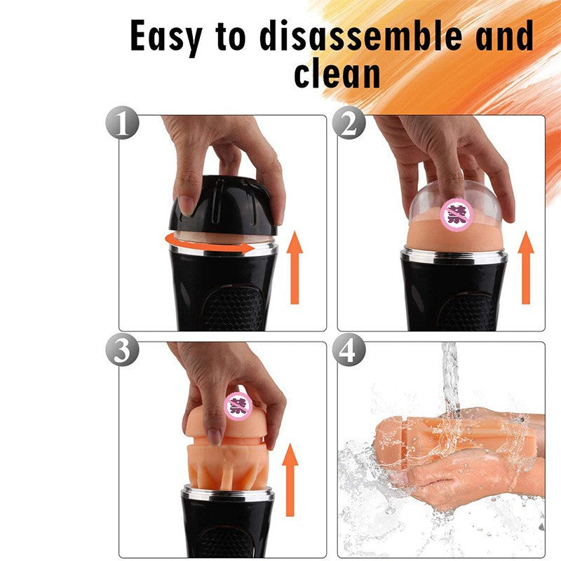 Aircraft Cup Adult Male masturbation anal sex airplane cup Sexy flashlight airplane cup anal sex section Masturbation