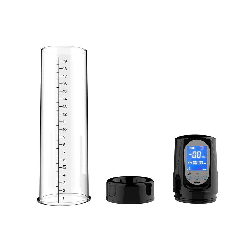 USB Rechargeable Electric Male Increase Size Enhancement Automated Air Vacuum Pump Masturbator