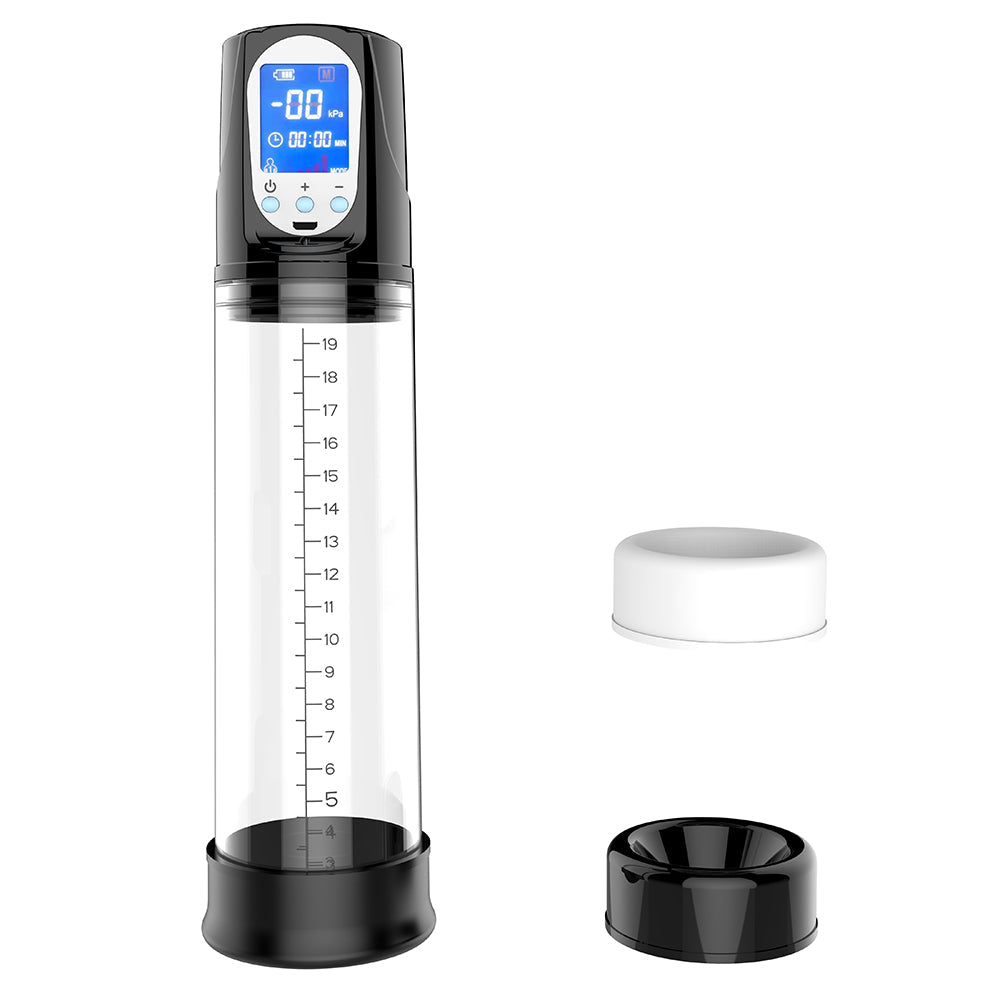 USB Rechargeable Electric Male Increase Size Enhancement Automated Air Vacuum Pump Masturbator
