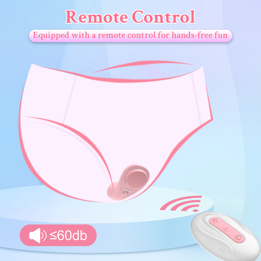 Mini Vibrators for Women Female Sex Toy with Upgraded Magnetic Clip Non-Slip Panty Vibrator for Outdoor Pleasure Sex Games