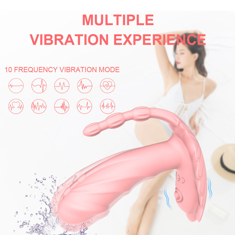 Invisible wearable women vibrator vibrating panties g spot clitoral stimulator dildo female masturbation