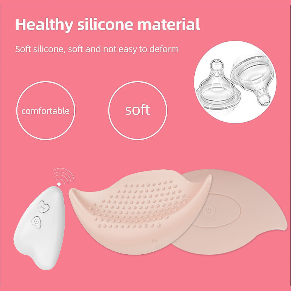 Remote Control Nipple Vibrator 10 Speed Chest Stimulator Breast Massager Breasts Enlarge Pump Adult Products Sex Toys