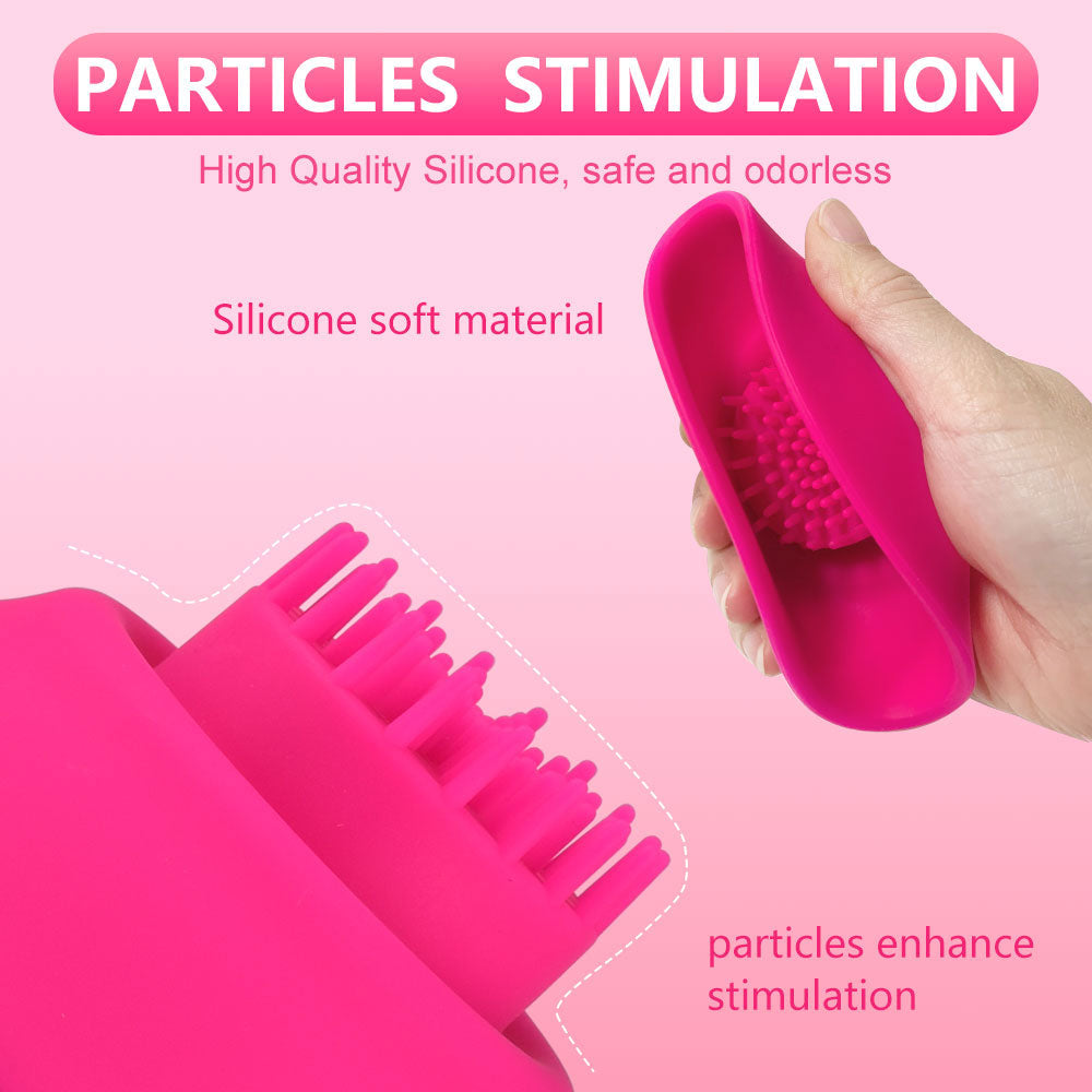 Breast Vibration Massager 10-frequency Vibration Wireless Remote Control Chest Massager Teasing Stimulation Adult Supplies