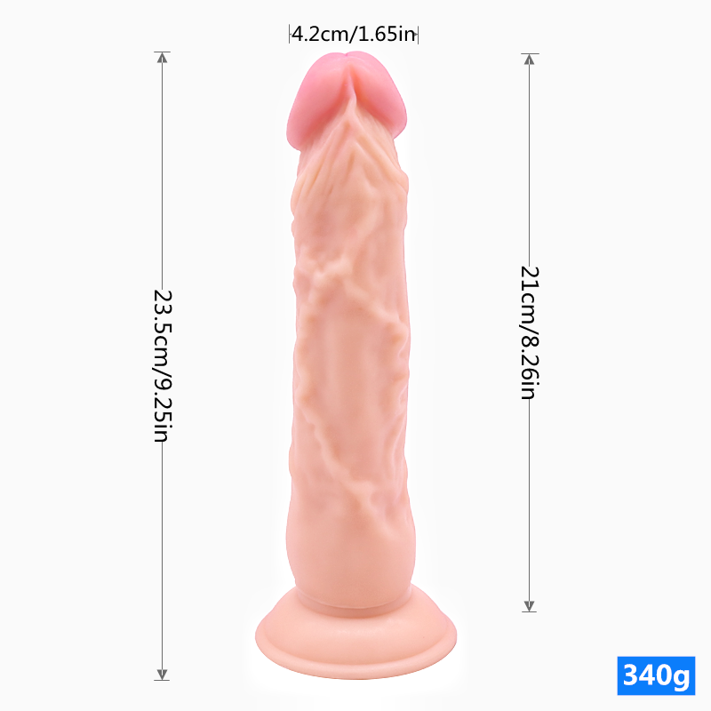 Realistic Dildo Without Balls - Big Dildo With Suction Cup For Women