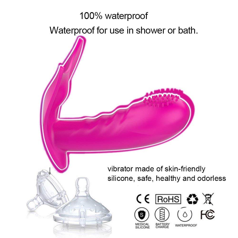 Wear Vibrator Silicone Thrusting Dildo Vibrator G Spot Clitoris Vibrator For Women