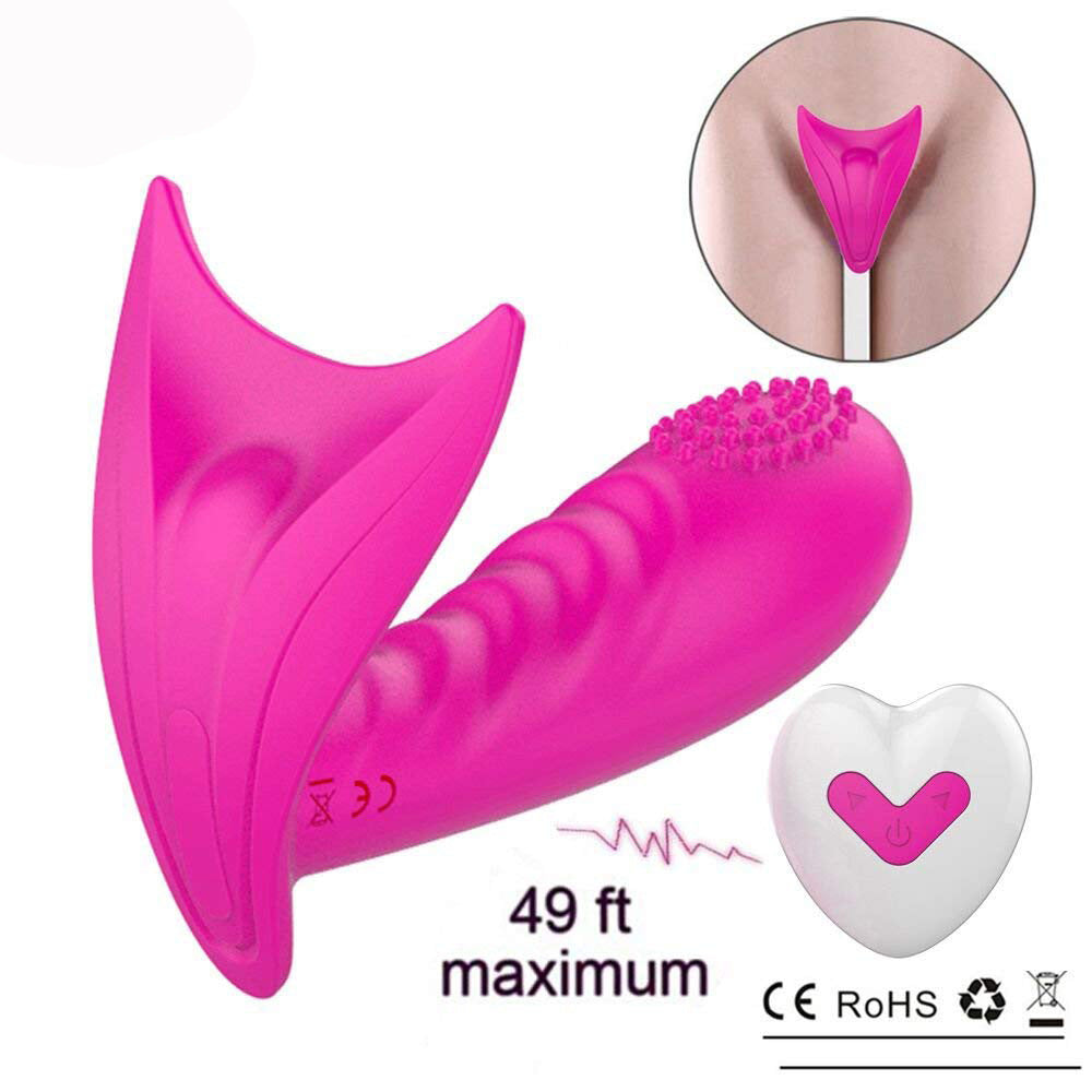 Wear Vibrator Silicone Thrusting Dildo Vibrator G Spot Clitoris Vibrator For Women