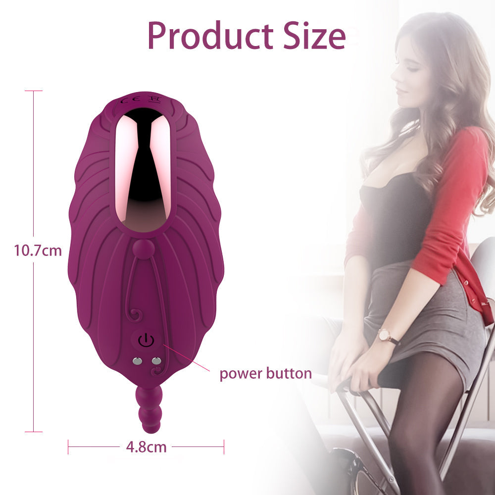 Seashell Shaped Vibrator Sex Toys for Women,10 Patterns Rechargeable Wearable Clitoral Vibrator Massagers for Female Couples