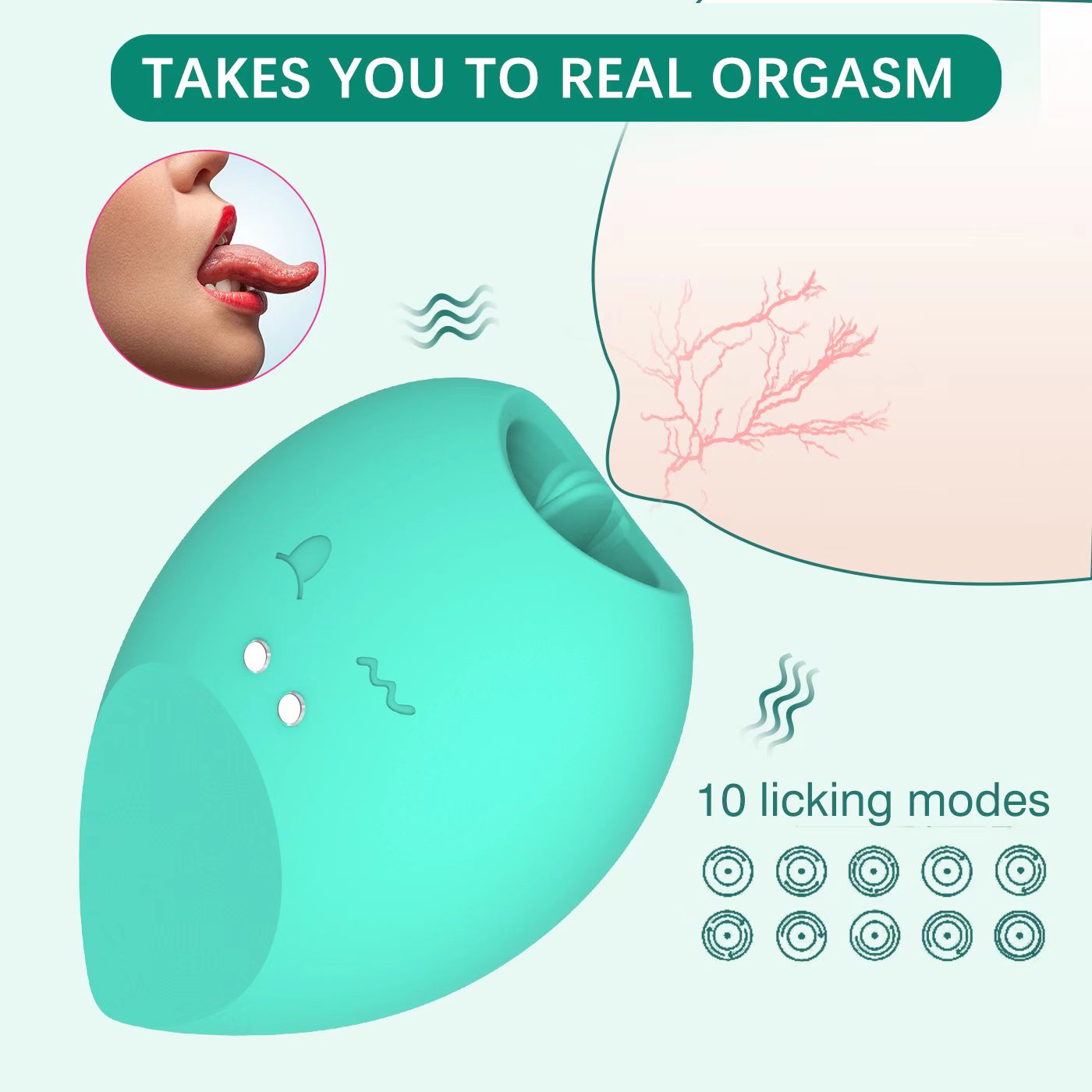 Clitoral Licking G Spot Vibrator Rose Toy Vibrator Nipple Stimulator Sucking Rose Adult Sex Toys for Women