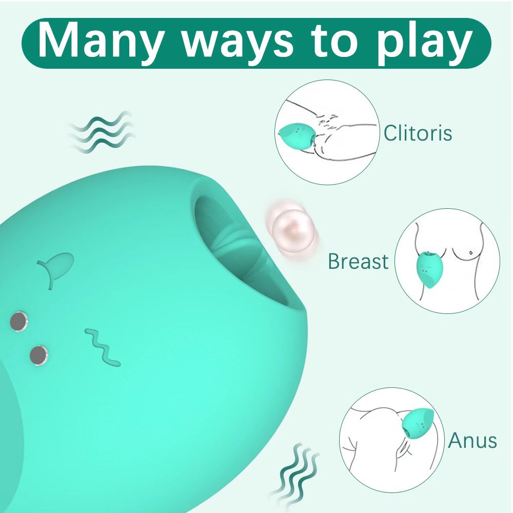 Clitoral Licking G Spot Vibrator Rose Toy Vibrator Nipple Stimulator Sucking Rose Adult Sex Toys for Women