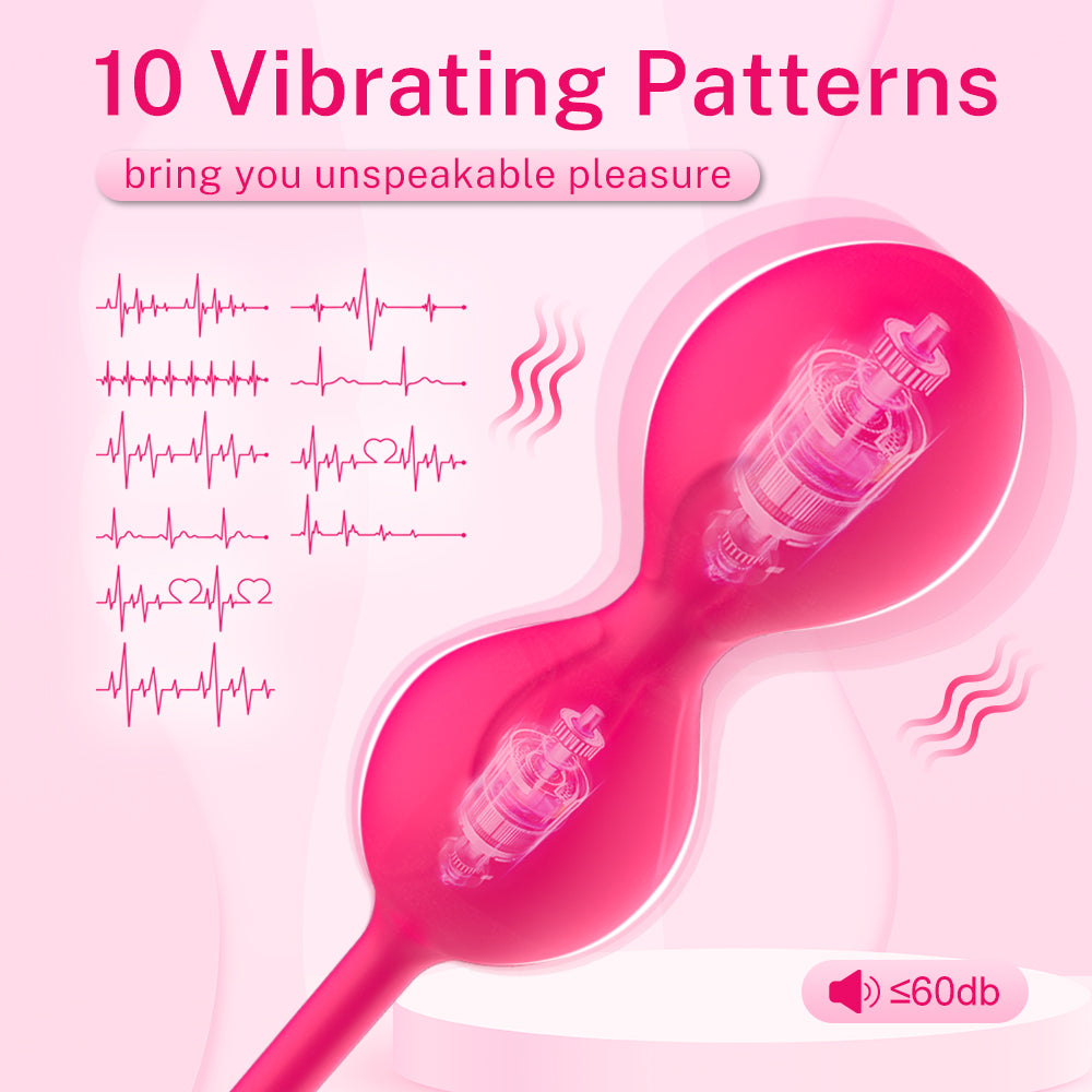 Kegel ball vibrator Waterproof app remote control ball female pelvic floor exercises weight training kit sex toys for women