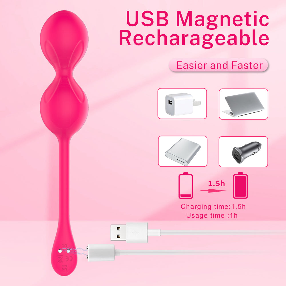 Kegel ball vibrator Waterproof app remote control ball female pelvic floor exercises weight training kit sex toys for women