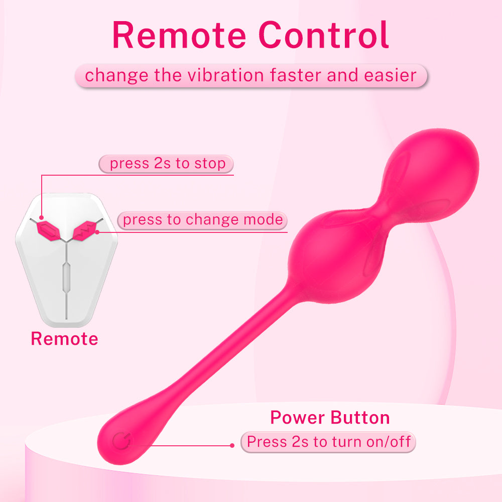 Kegel ball vibrator Waterproof app remote control ball female pelvic floor exercises weight training kit sex toys for women