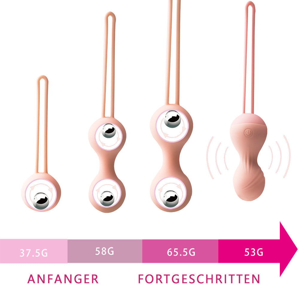 Durable Mute Design Female Vibrator Vibrating Love Eggs Kegel Exercise Balls With Remote