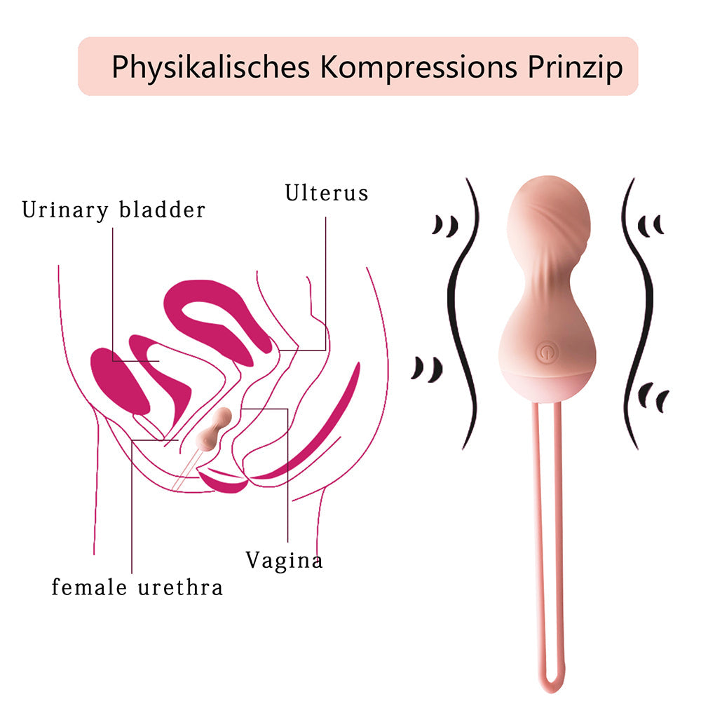 Durable Mute Design Female Vibrator Vibrating Love Eggs Kegel Exercise Balls With Remote