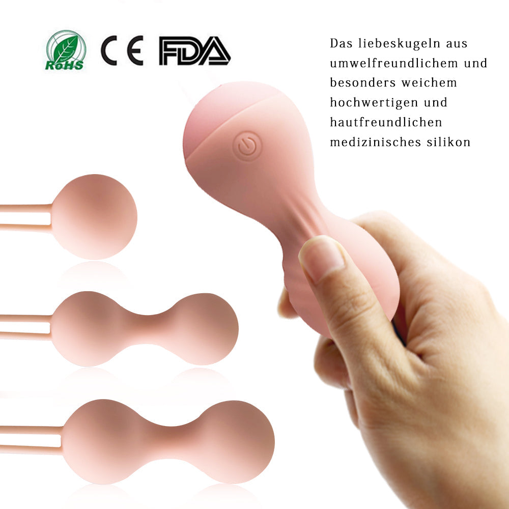 Durable Mute Design Female Vibrator Vibrating Love Eggs Kegel Exercise Balls With Remote