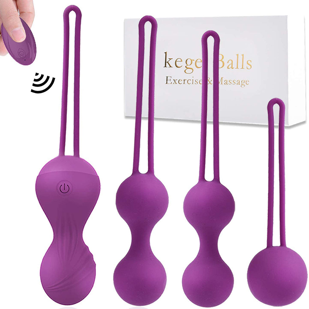 Durable Mute Design Female Vibrator Vibrating Love Eggs Kegel Exercise Balls With Remote