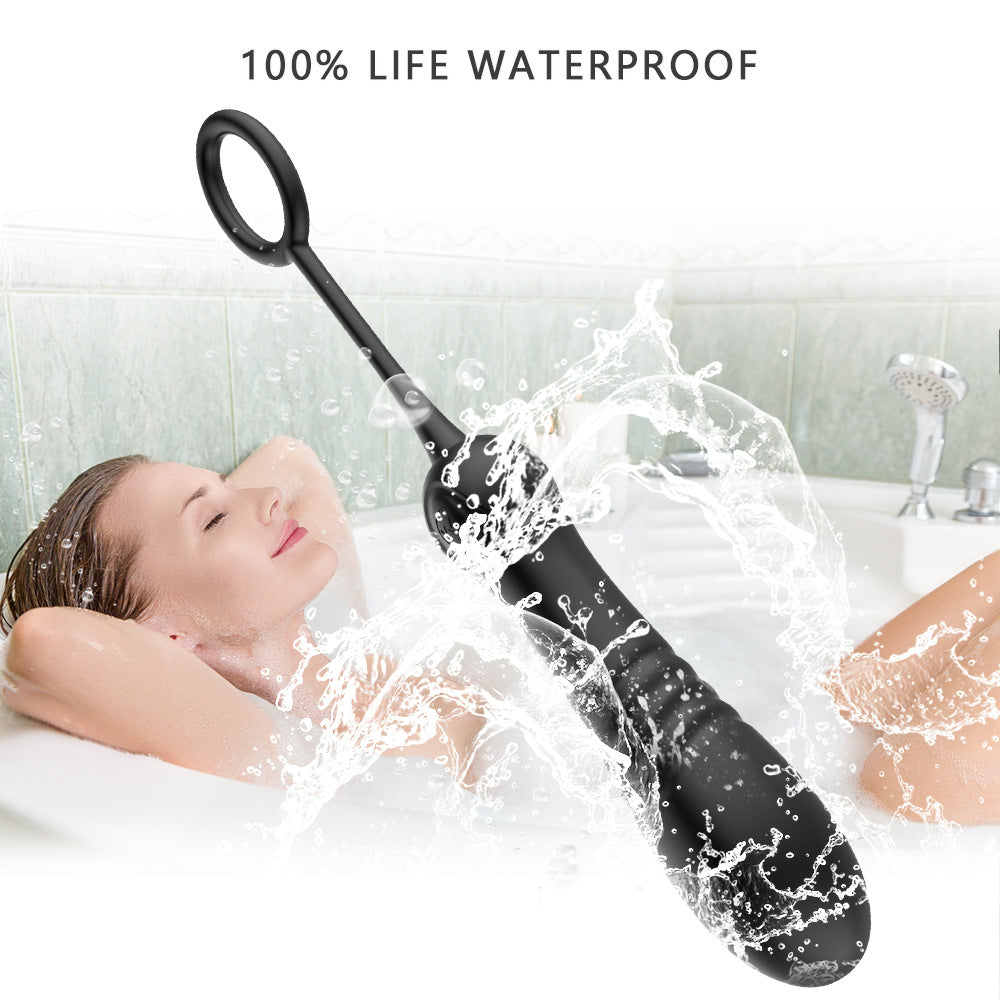 10 frequency telescopic vibrating eggs jumping stick Female g spot clitoral stimulator women vibrator