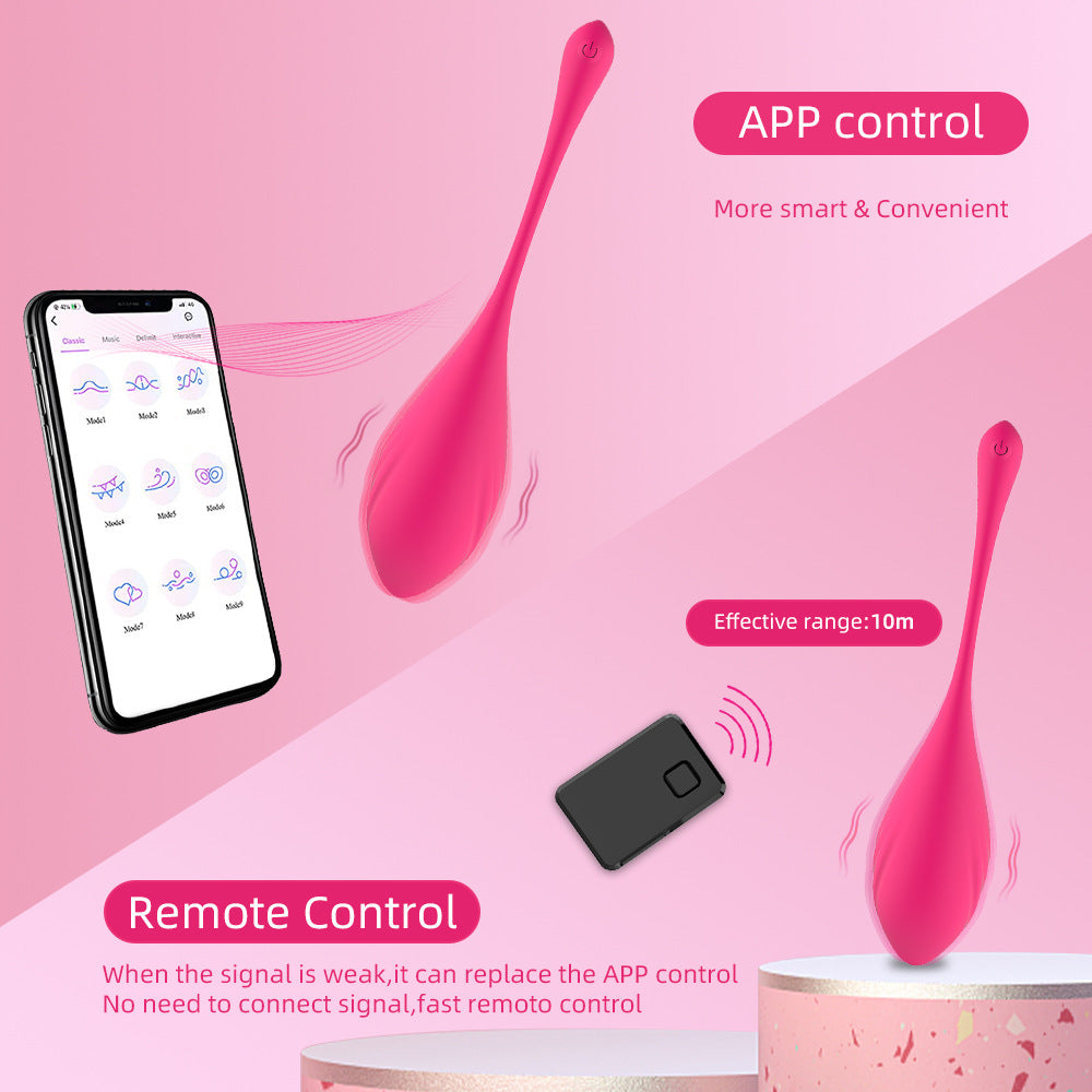 New product full coverage glue app wireless remote control vibrator women's masturbation sex adult products manufacturer