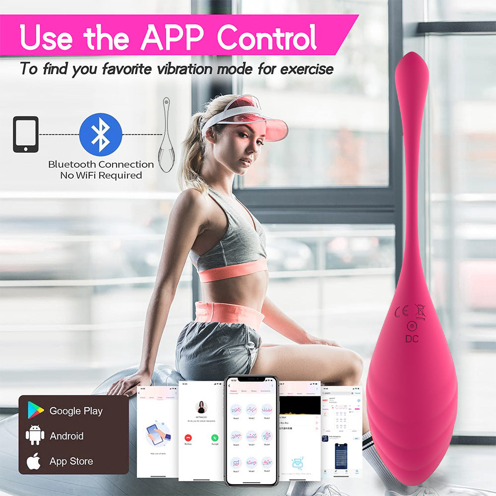 New product full coverage glue app wireless remote control vibrator women's masturbation sex adult products manufacturer