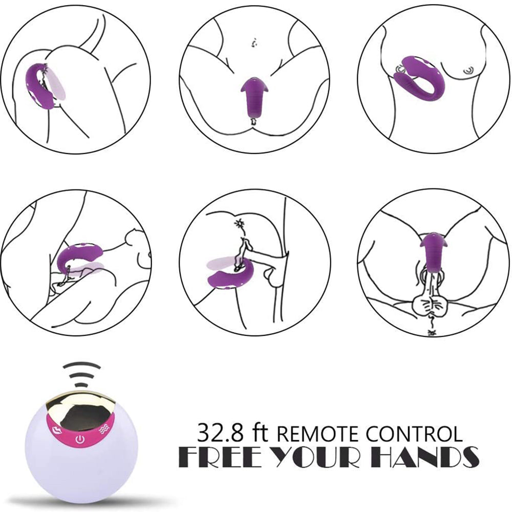 Women Wireless Remote Control Clit Clitoris Stimulator Sex Toy 5 Suction 8 Vibration Adult Waterproof Female Wearable Vibrator
