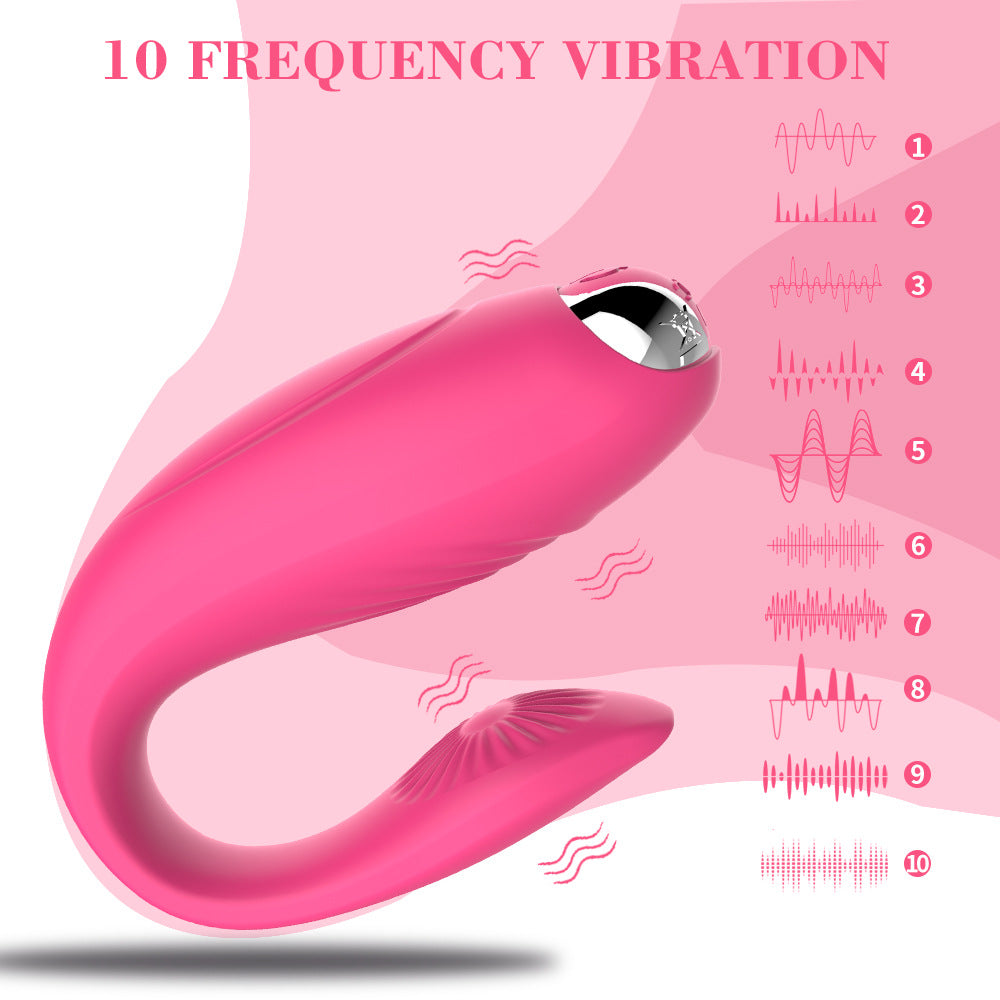 Women'S U-Shaped Panty Wearing Vibrator Female Sex Toys Masturbation Vibration Massage Appliance