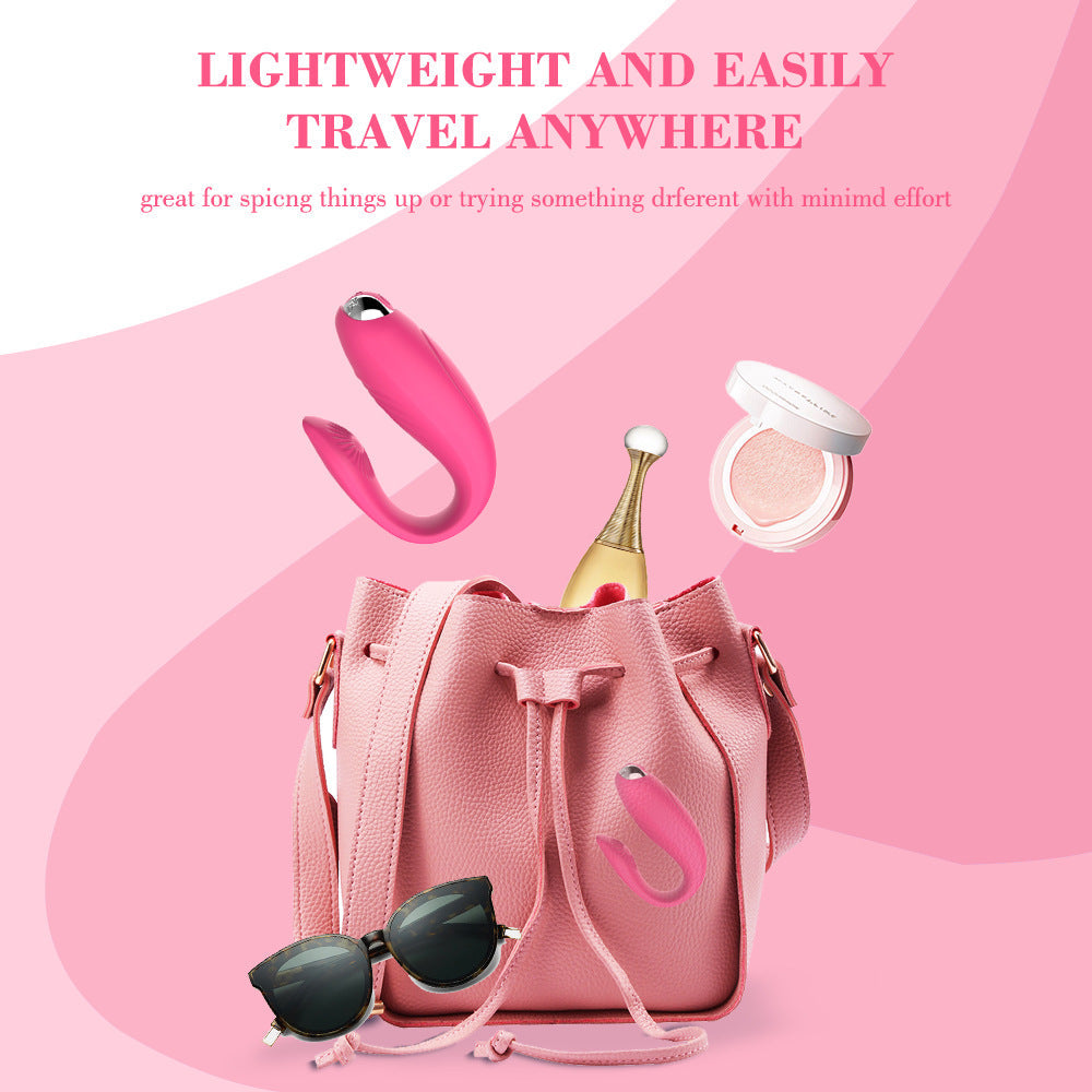 Women'S U-Shaped Panty Wearing Vibrator Female Sex Toys Masturbation Vibration Massage Appliance