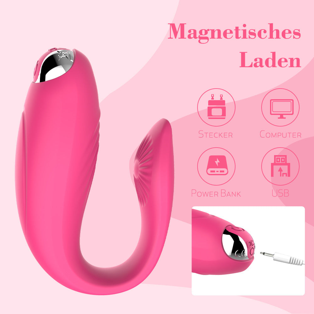 Women'S U-Shaped Panty Wearing Vibrator Female Sex Toys Masturbation Vibration Massage Appliance