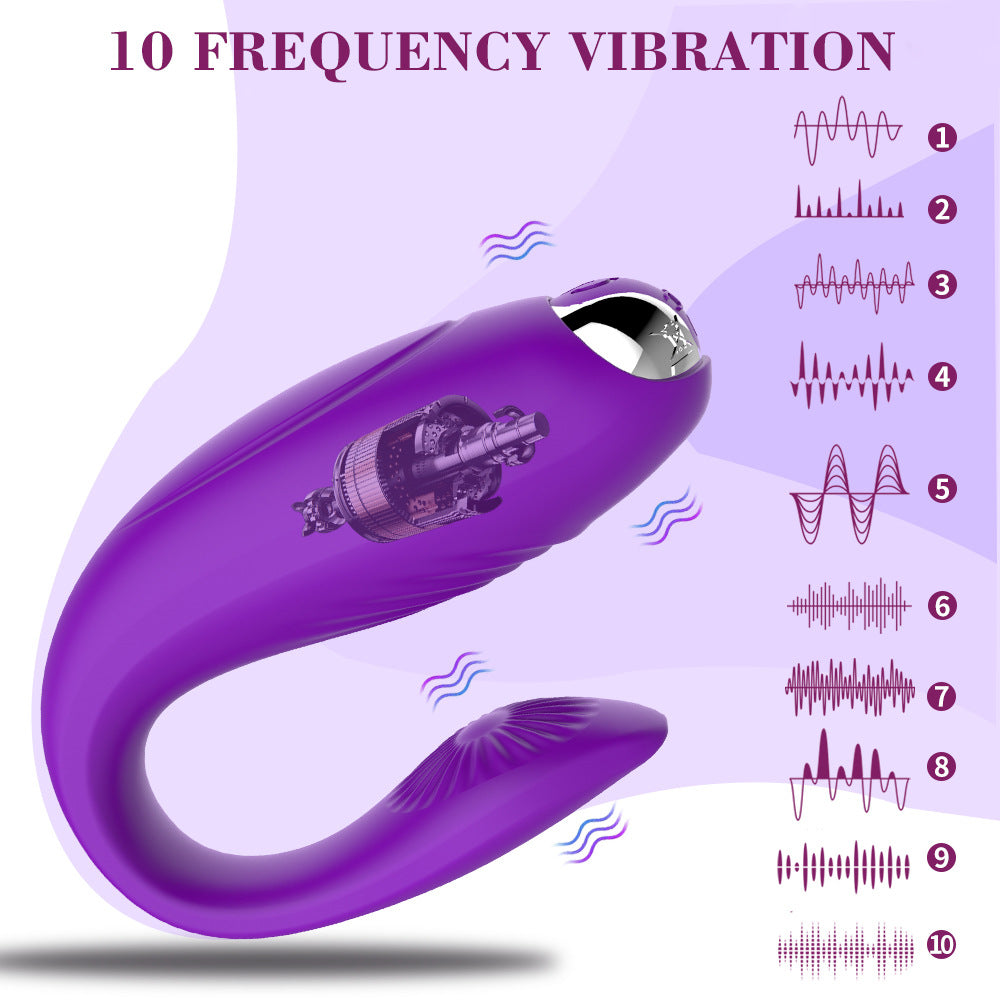 Women'S U-Shaped Panty Wearing Vibrator Female Sex Toys Masturbation Vibration Massage Appliance