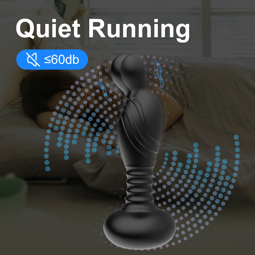 Remote Controlled 10 Flapping Vibration Anal Butt Plug Adult Toys Vibrator for Men Couple Pleasure Anal Plug Male Sex Toy