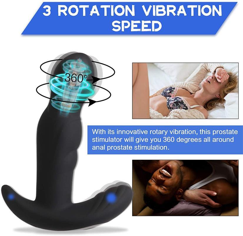 Male Prostate Massager Vibrator Anal Butt Plug Vibrator Anal Massager Vibrator Dildos For Women Huge Realistic Anal Plug