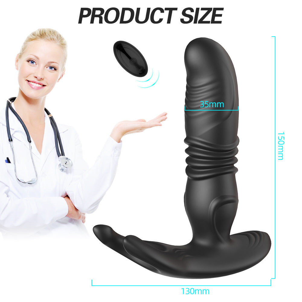 USB Charging Male Vibrating Wireless Remote Control Masturbator Sex Toys Prostate Massager Plug Anal Anal Plug Vibrator For Men