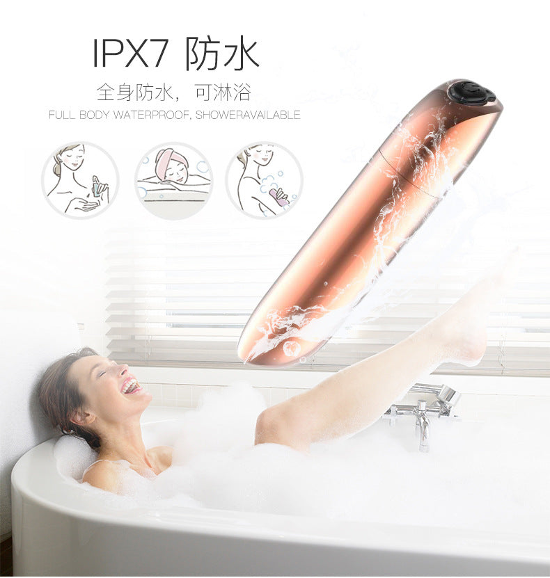 19 Function Silver Bullet Vibrator Battery Mini Vibrating Toys Usb Bullet Vibrator