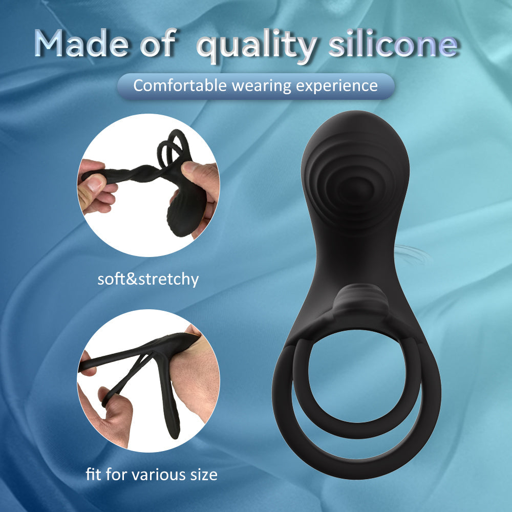 Adult toy sperm locking ring remote control electric locking sperm ring silicone stimulation couple sharing vibration ring
