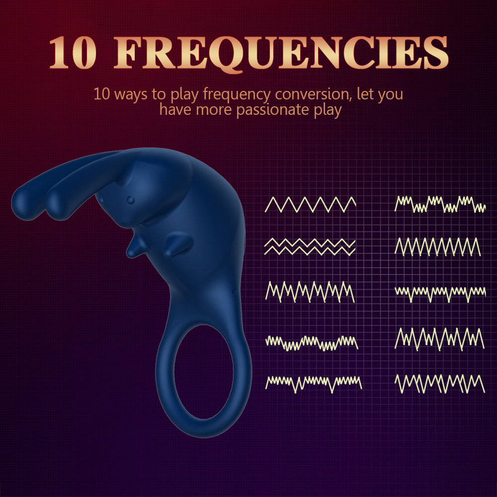 Men's Wireless Remote Control Sperm Lock Ring Couple Shock Stimulation Male and Female Flirting and climax Shock Ring
