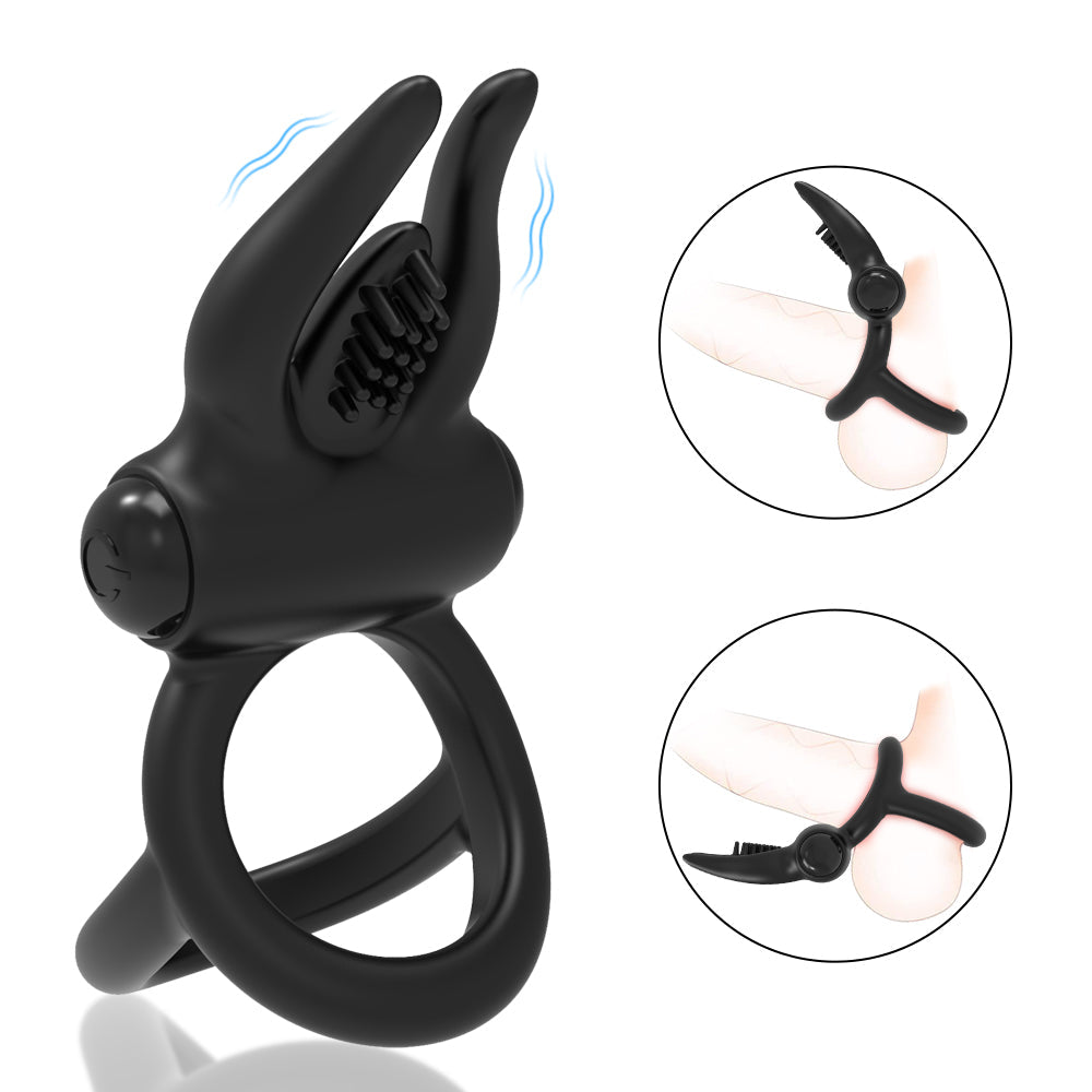 Male Wear Stimulation Products Lock Vibrating Female Silicone Delay Sperm Locking Ring