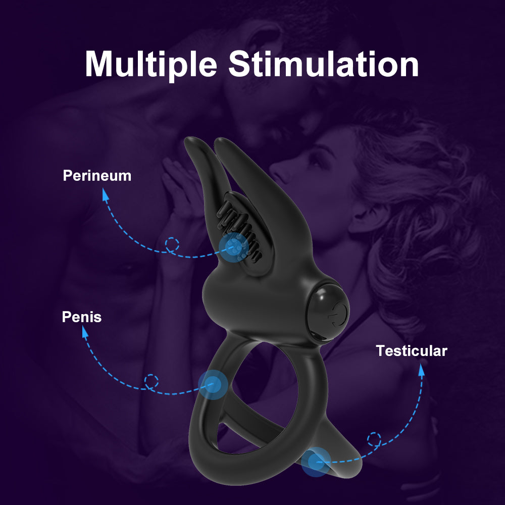 Male Wear Stimulation Products Lock Vibrating Female Silicone Delay Sperm Locking Ring