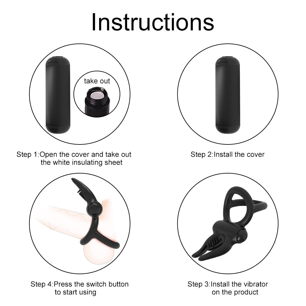 Male Wear Stimulation Products Lock Vibrating Female Silicone Delay Sperm Locking Ring