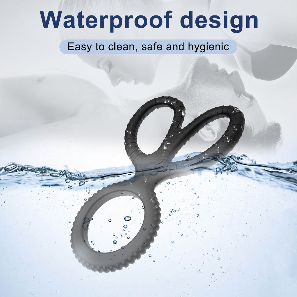 Silicone Cock Rings Male Penis Cockring Penis Ring Sling Ball Stretcher Sex Toys Penis Cock Ring Sling Cage Sleeve Ball Stretcher for Men Sex Toy