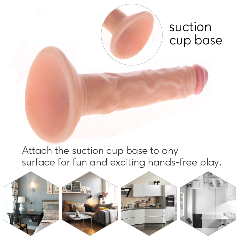 Realistic Huge Dildo Suction Cup G-Spot Stimulate Anal Vagina Sex-Toys for Women